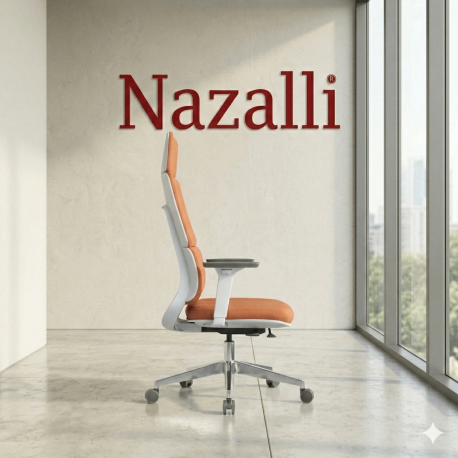 ayarlanabilir-baslikli-turuncu-calisma-koltugu-yan-profil