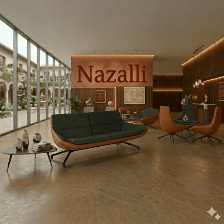 Lobi Ve Karşılama Alan Üçlü Koltuk Pera