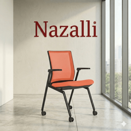 dort-tekerlekli-katlanabilir-seminer-egitim-sandalyesi-nazalli