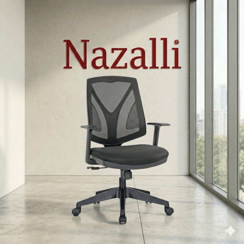 Ergonomik ve Ortopedik  Ofis Sandalyesi Bella Siyah