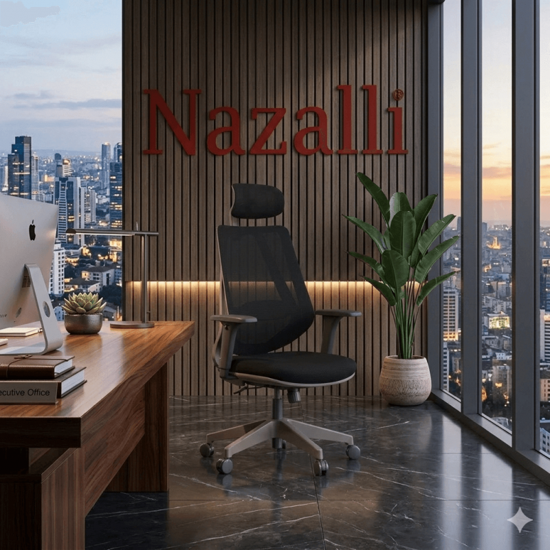 Fileli Başlıklı Yönetici Koltuğu Marvin