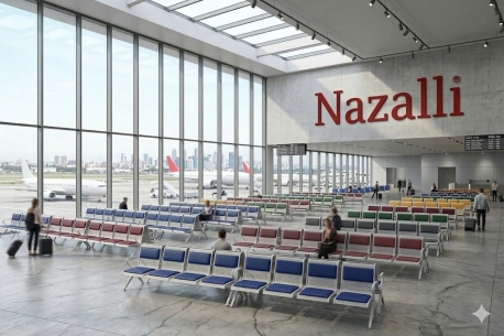 Nazalli [İkili/Üçlü/Dörtlü] Bekleme Koltuğu – Metal [Döşemeli/Döşemesiz] Bank