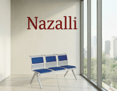 Nazalli [İkili/Üçlü/Dörtlü] Bekleme Koltuğu – Metal [Döşemeli/Döşemesiz] Bank